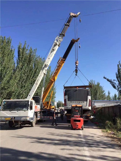 开阳县港口集装箱搬运案例